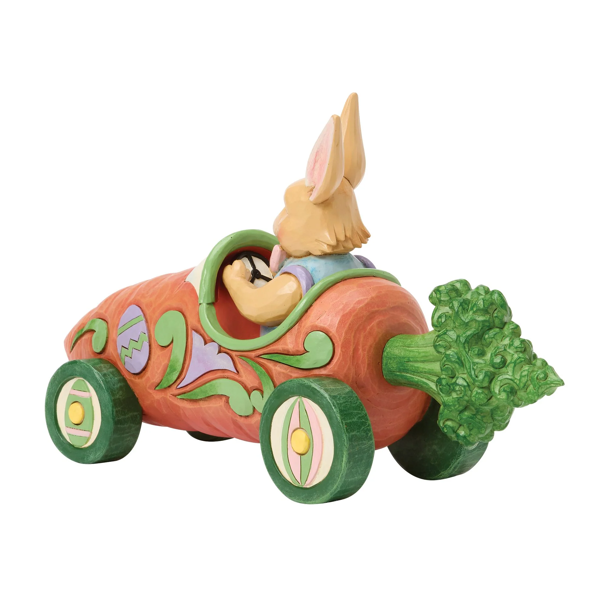 Bunnies on Parade Carrot Car Figurine - "Carrot Cruiser" - Image 6