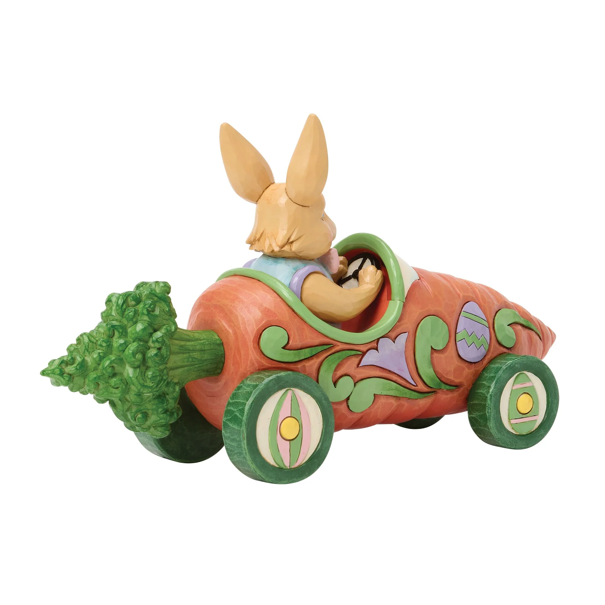 Bunnies on Parade Carrot Car Figurine - "Carrot Cruiser" - Image 8