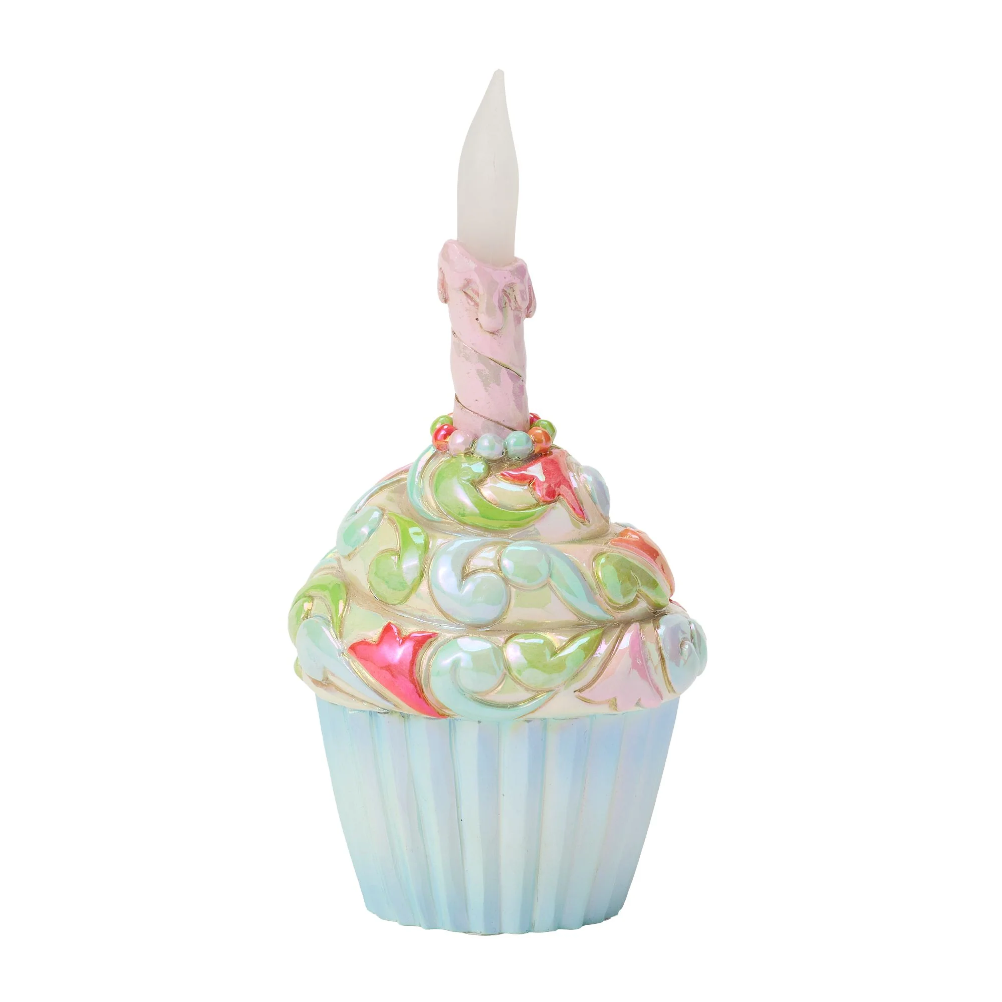 Celebration Cupcake Figurine - "Time To Celebrate" - Image 2