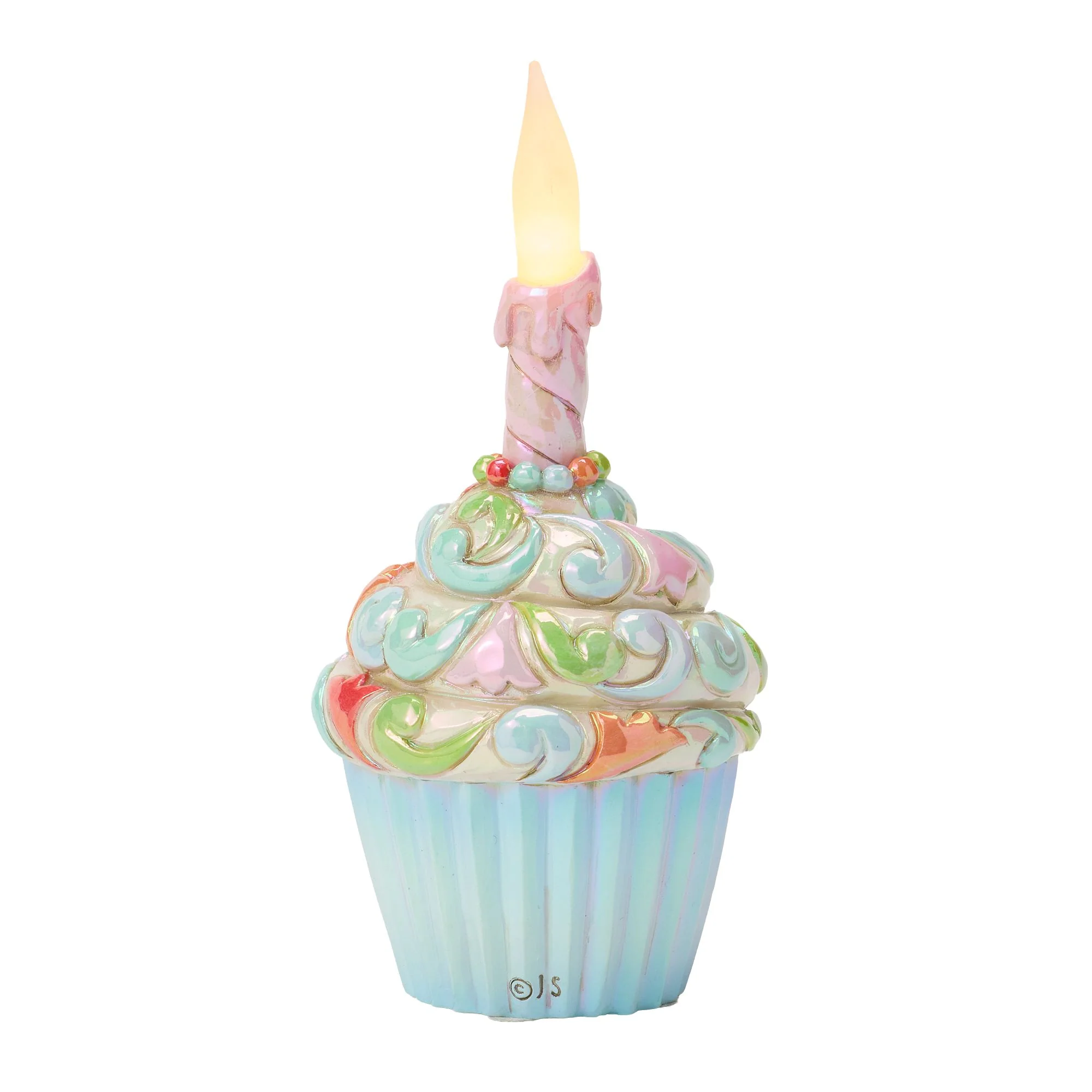 Celebration Cupcake Figurine - "Time To Celebrate" - Image 4