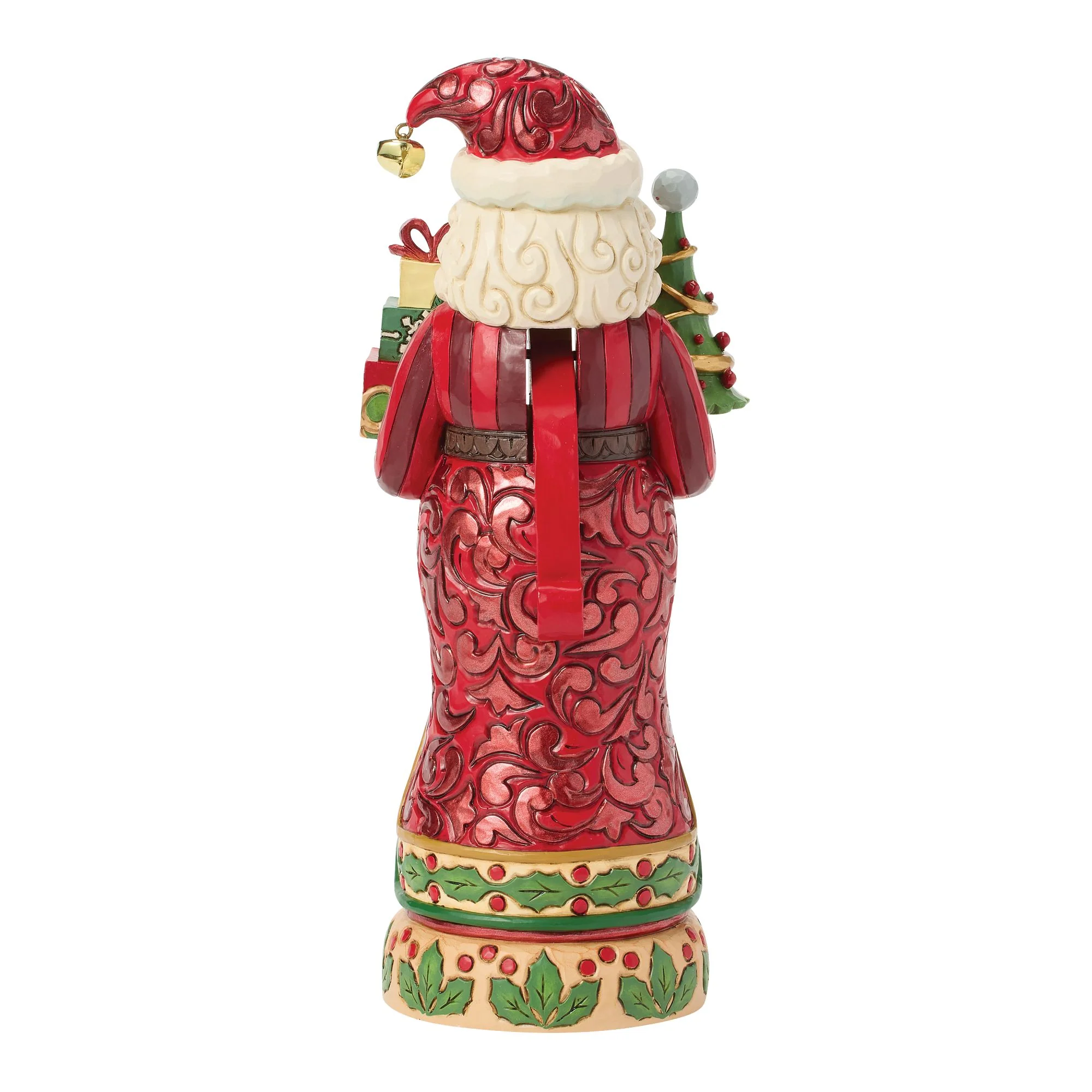 Traditional Nutcracker with Tree Figurine - Christmas Keepsake - Image 4