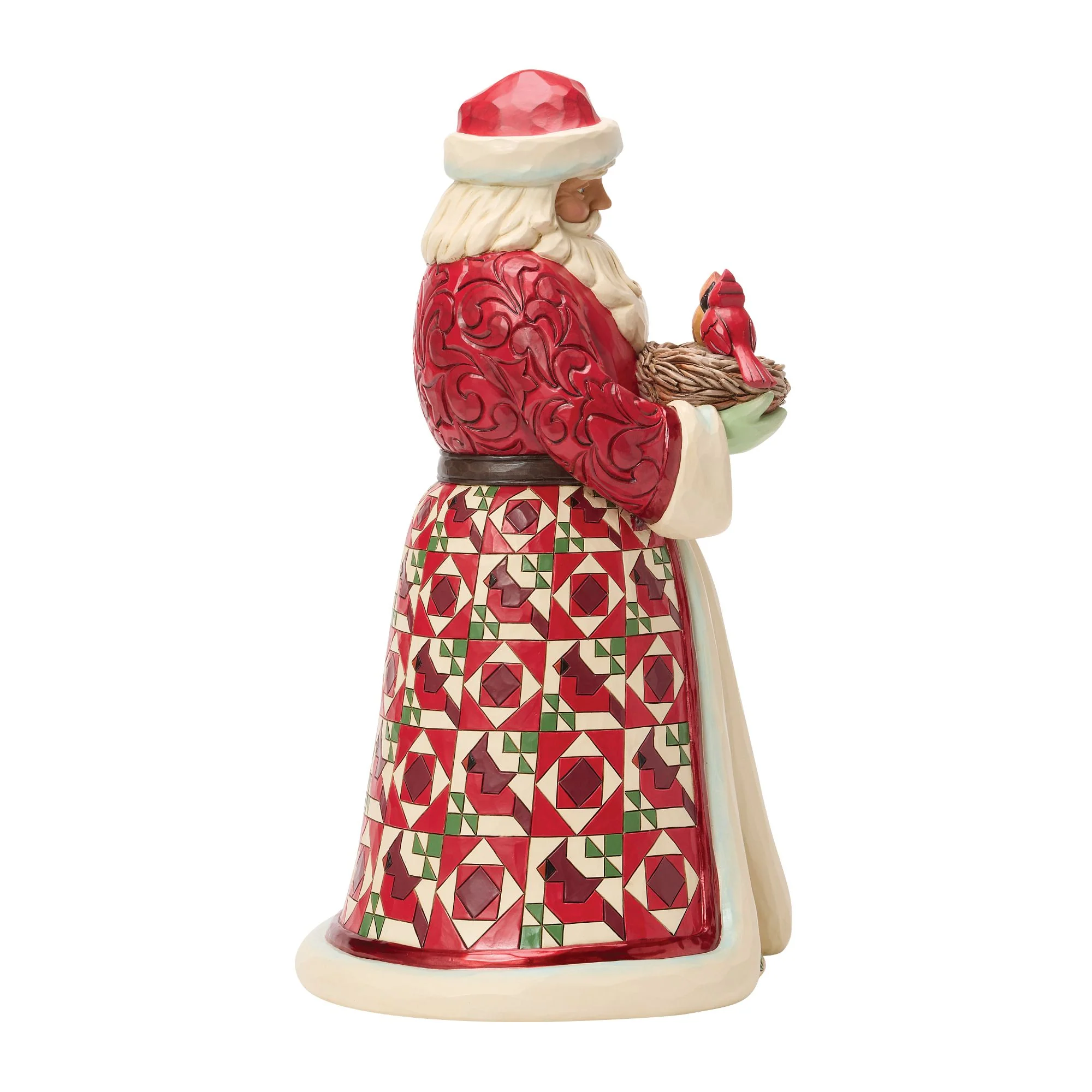 Collector's Edition Santa with Birds Nest Figurine - Special Moments with Santa - Image 4