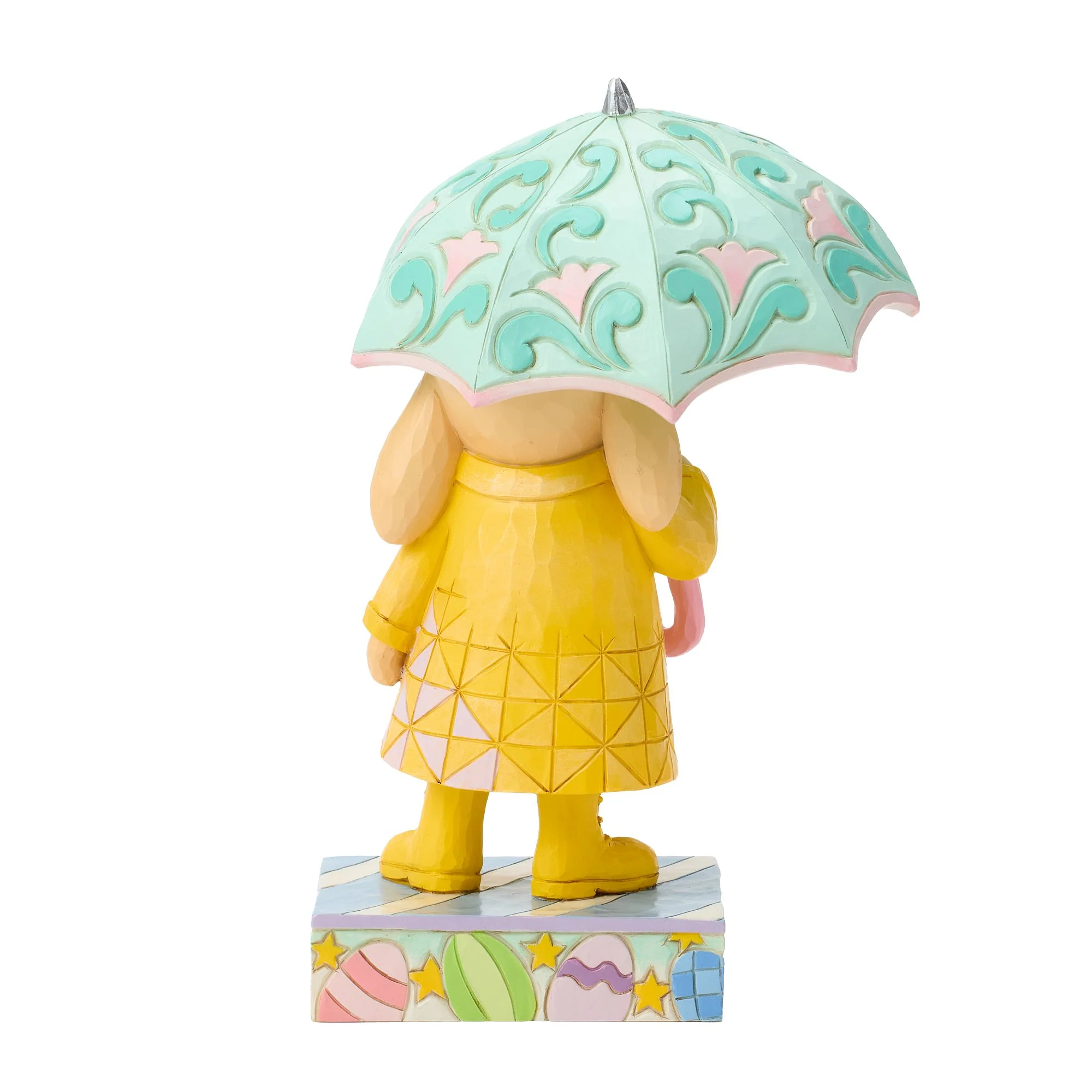 Easter Bunny with Umbrella Figurine - "Under the Bunny-brella" - Image 4