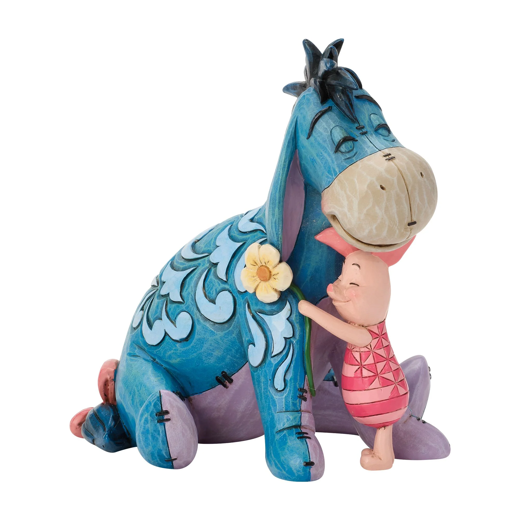 Eeyore and Piglet Hug Figurine - Image 2