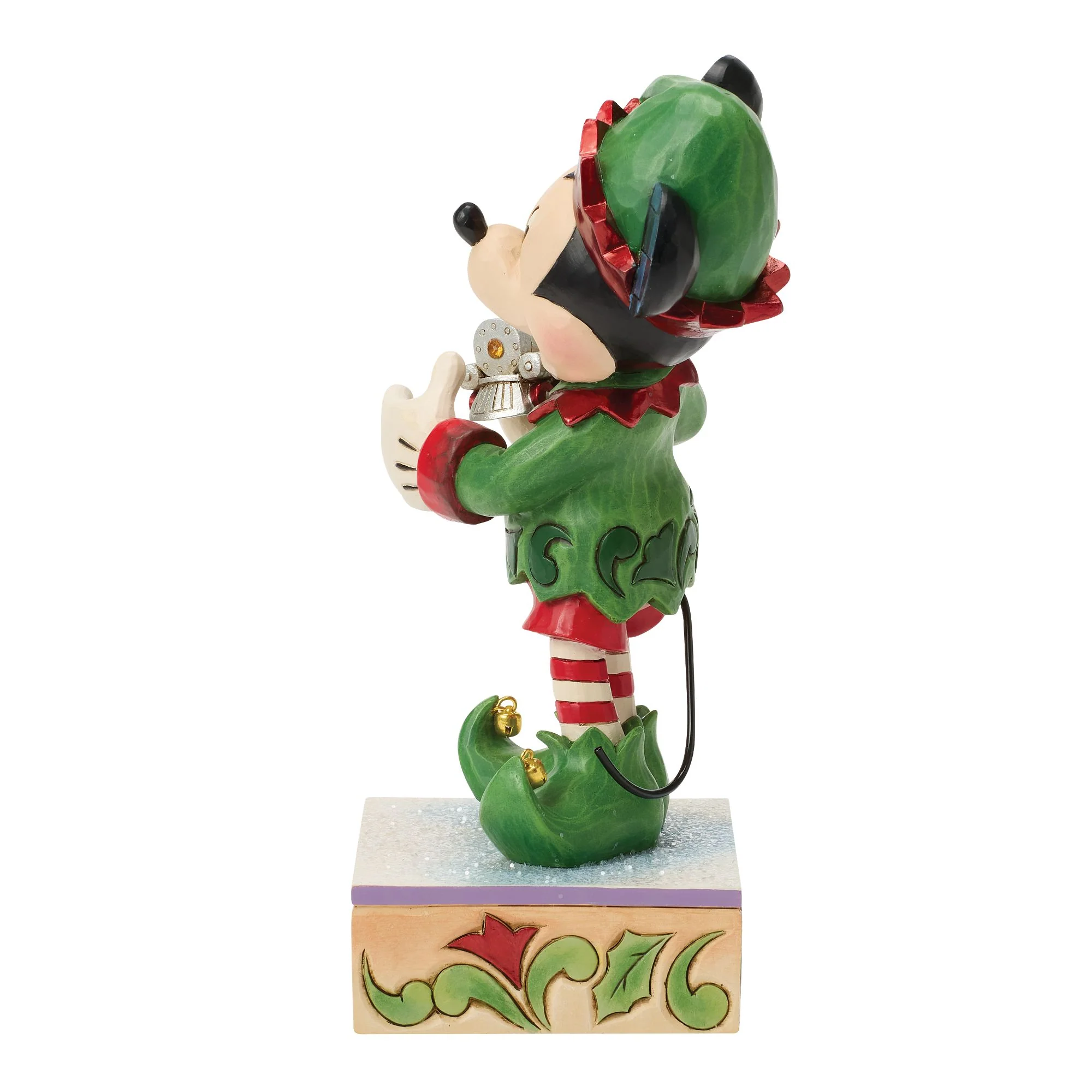 Mickey Elf with Train Special Edition Figurine - "Elf on Track" - Image 4