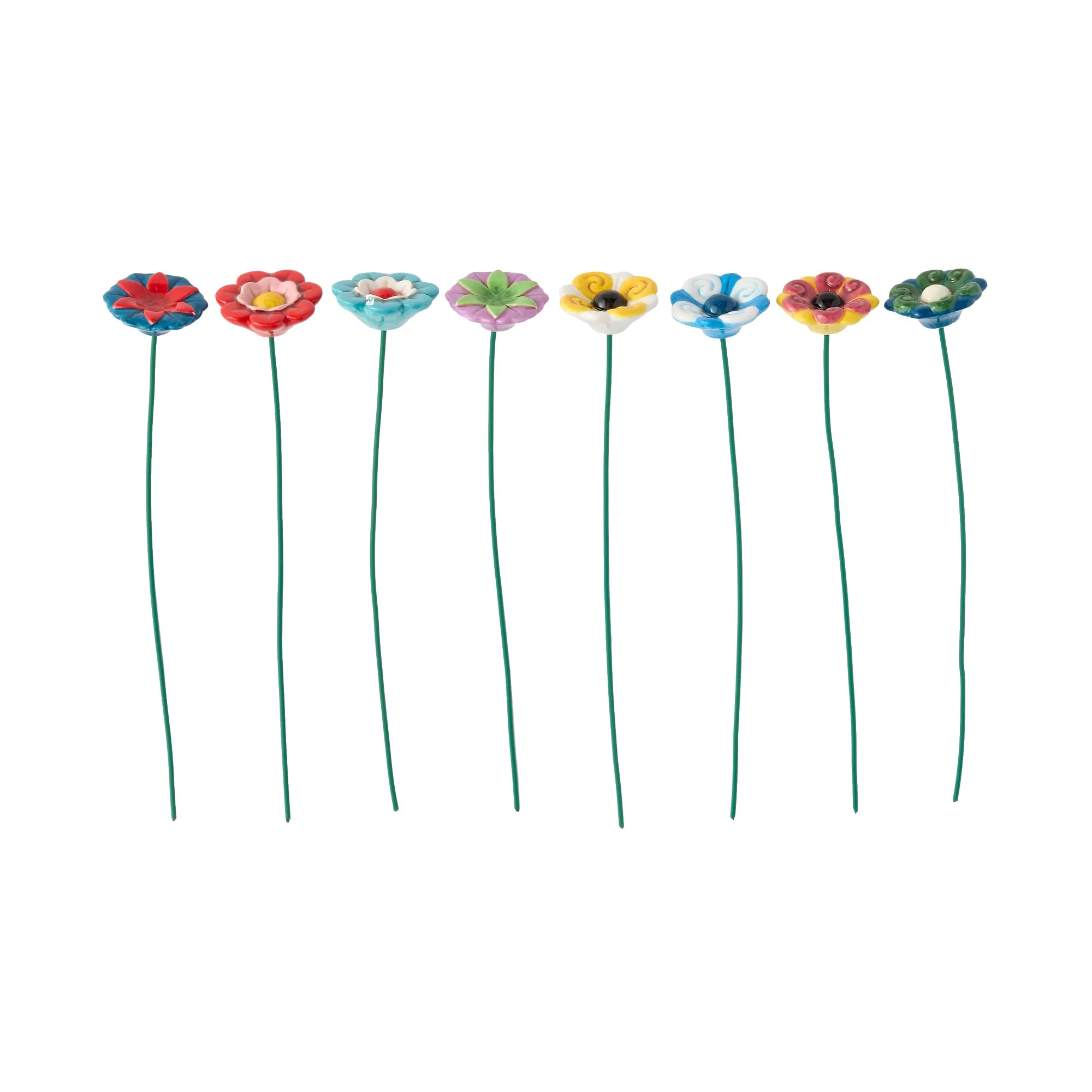 Assorted Flowers Set of 8