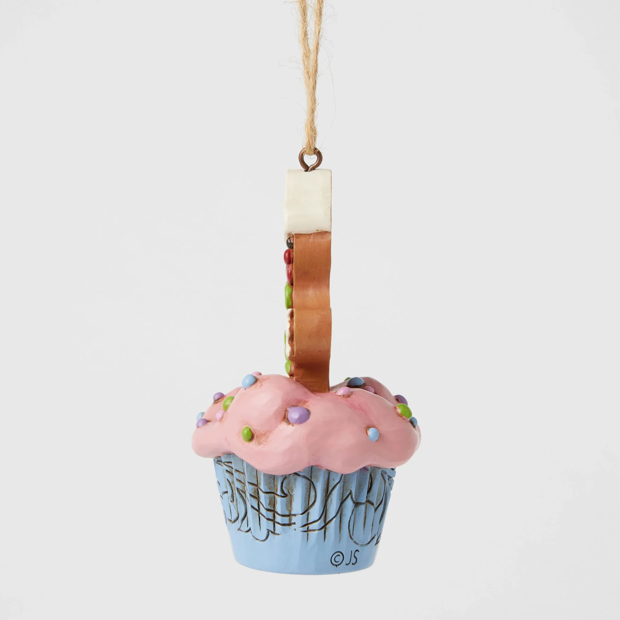 Gingerbread Cupcake Hanging Ornament - Image 2