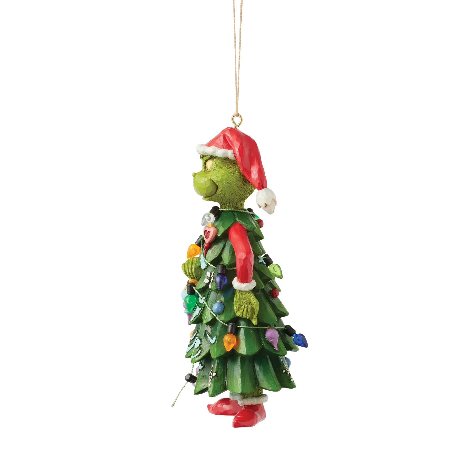 Grinch as a Christmas Tree Hanging Ornament - The Grinch by Jim Shore - Image 2
