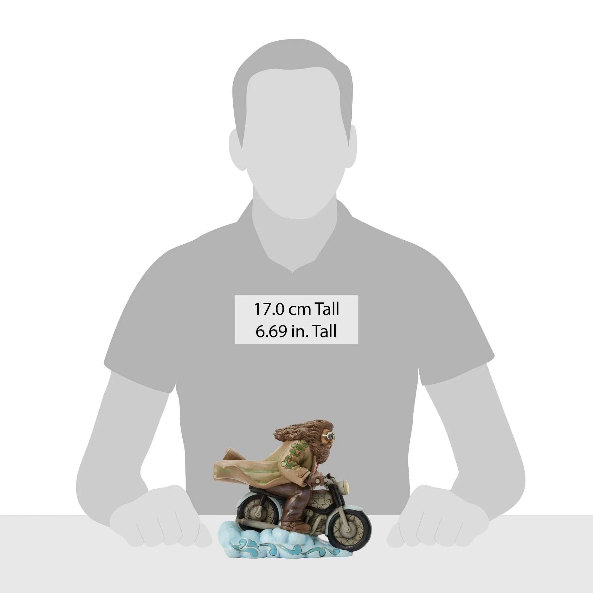 Hagrid on Bike Figurine - "Guardian in the Sky" - Image 6