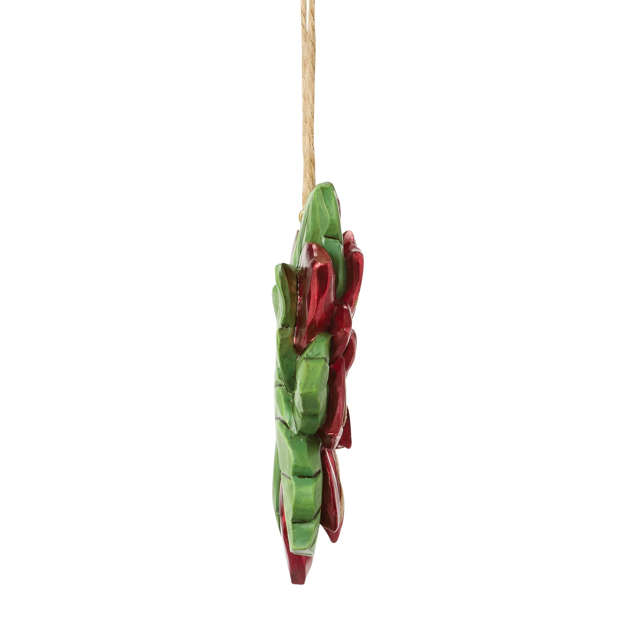 Legend Christmas Poinsettia Hanging Ornament - Image 5