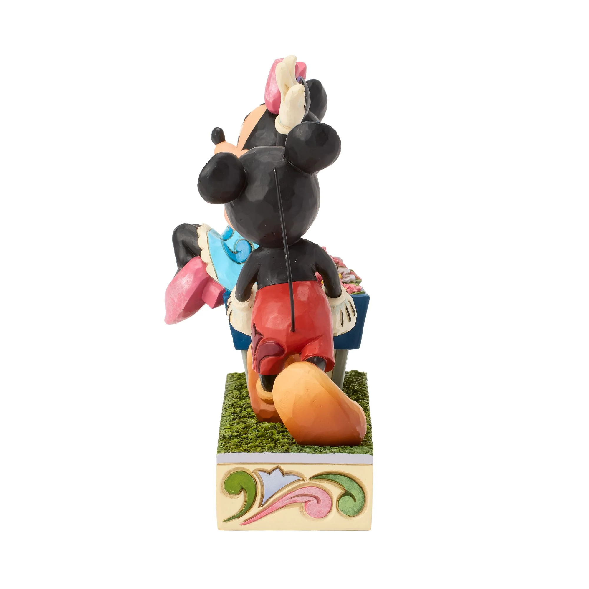 Mickey Minnie Wheelbarrow Figurine - Image 5