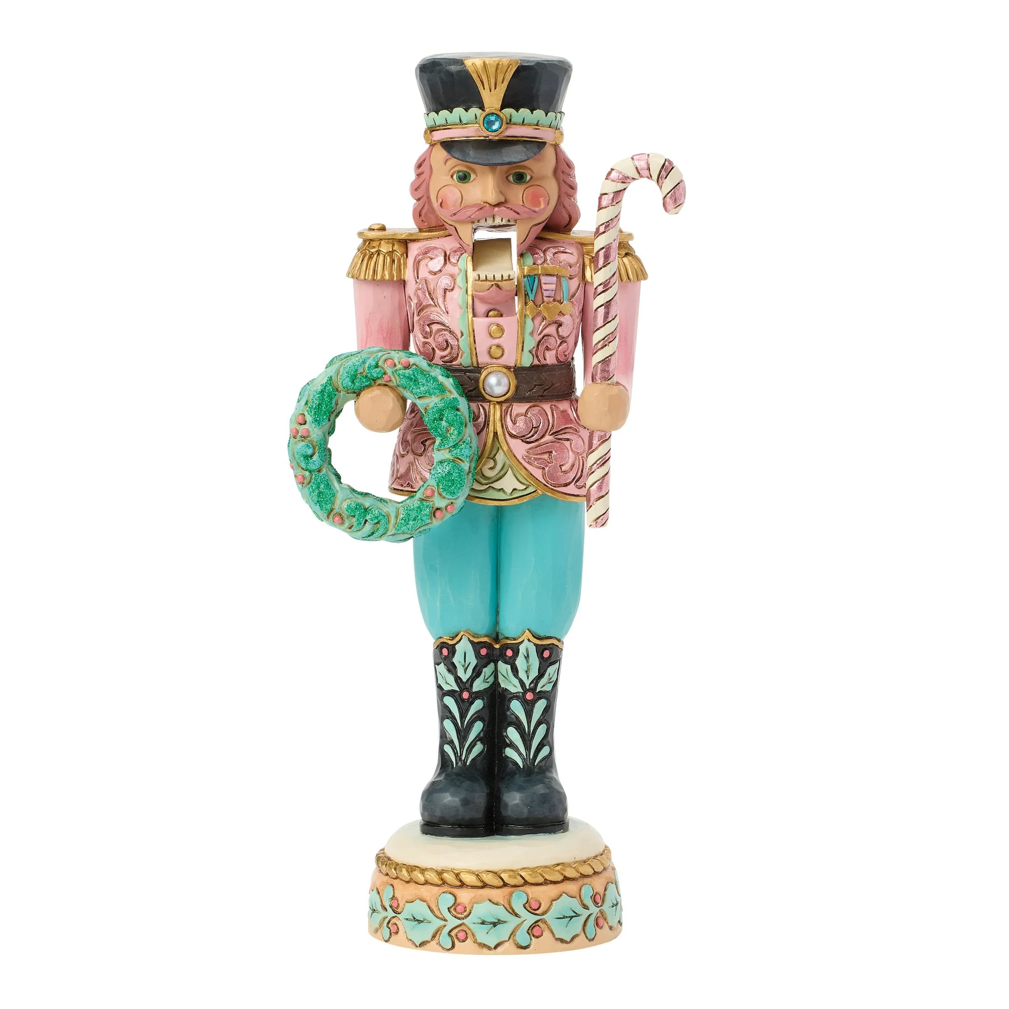 Pastel Toy Soldier Nutcracker Figurine - Image 2