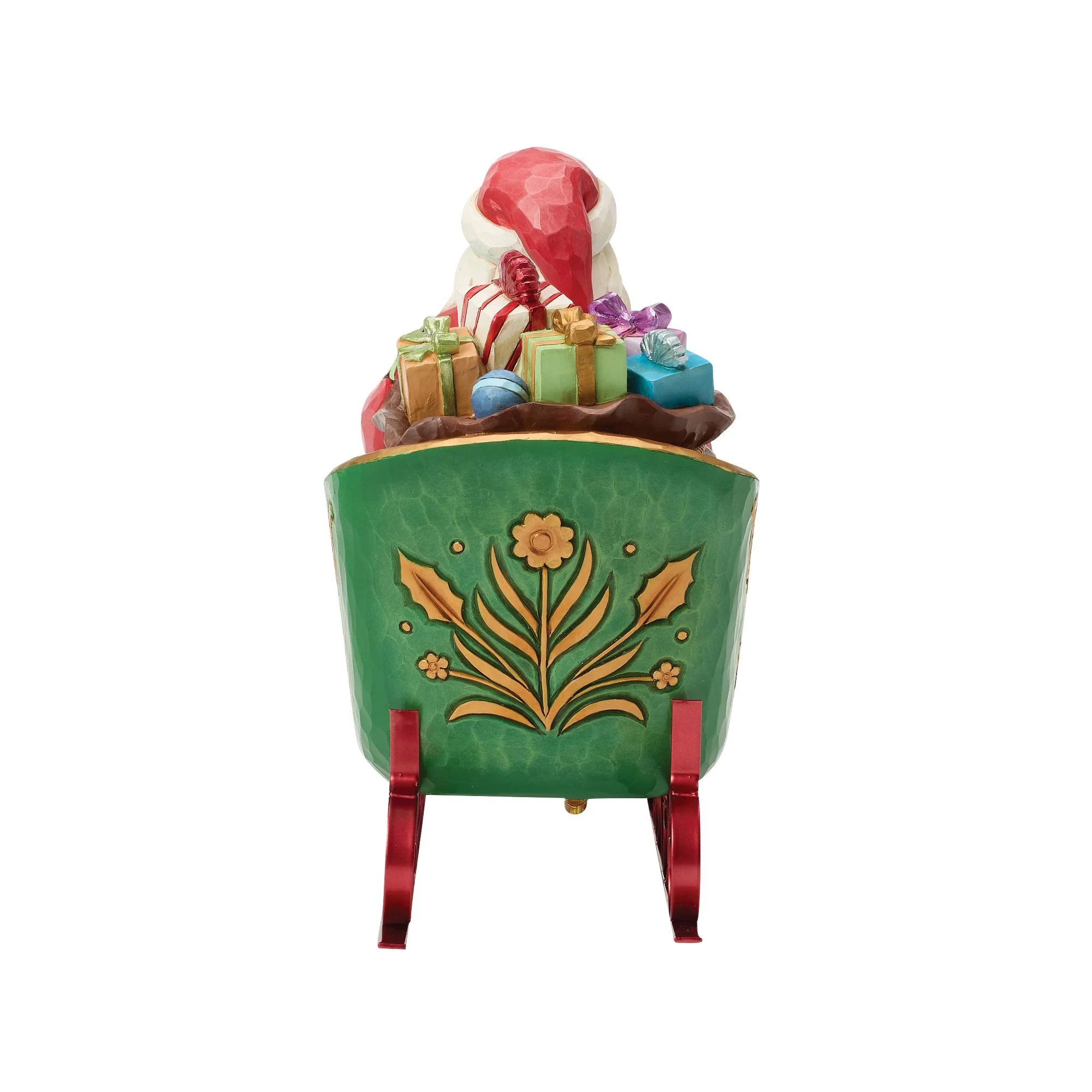 Santa in a Musical Sleigh Special Edition Figurine - "Dashing Through the Snow" - Image 6