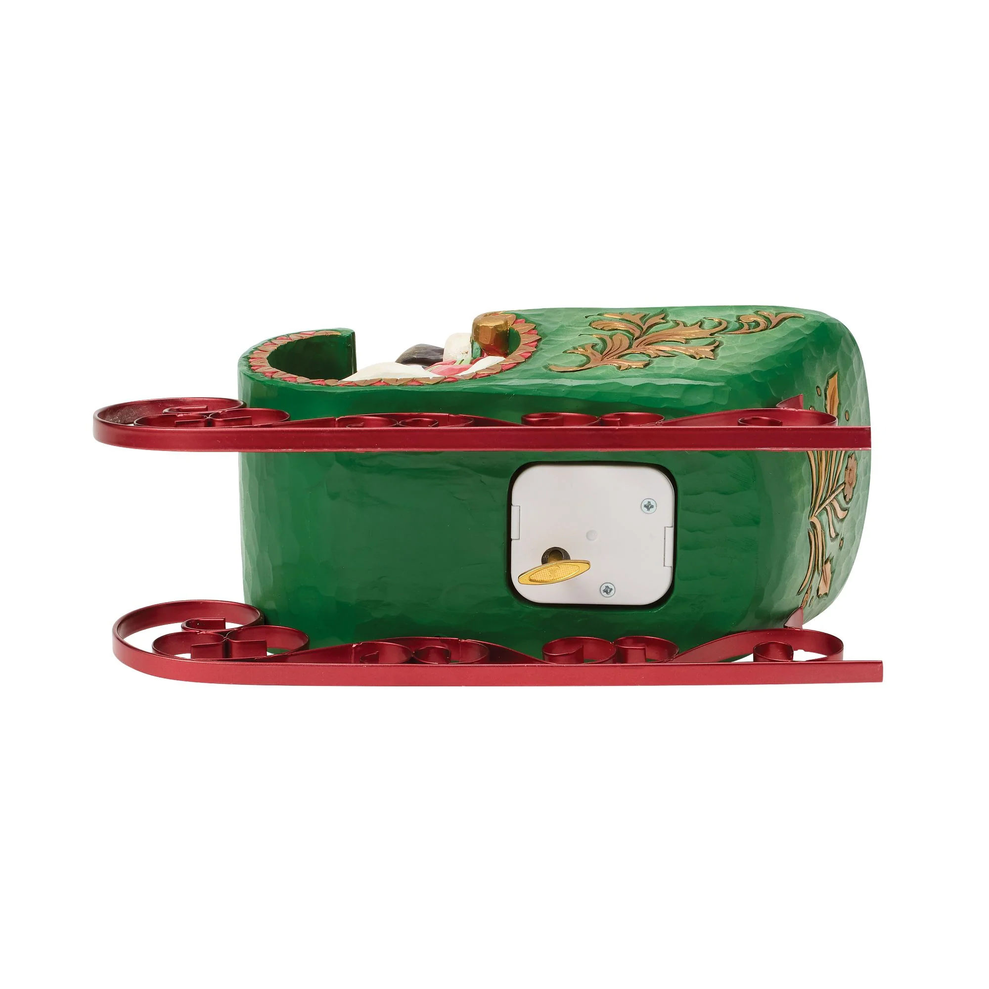 Santa in a Musical Sleigh Special Edition Figurine - "Dashing Through the Snow" - Image 8