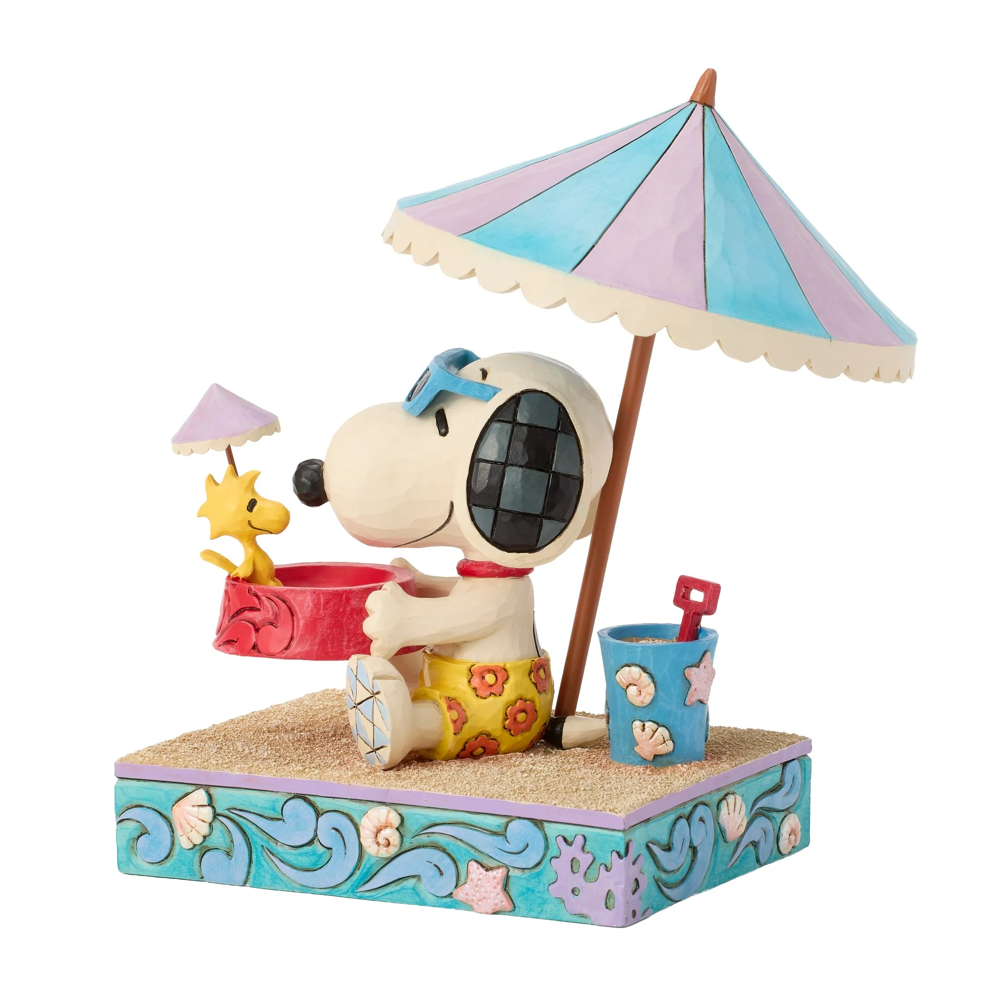 Snoopy At Beach Figurine - "Sandy Toes and a Sunkissed Nose" - Image 3