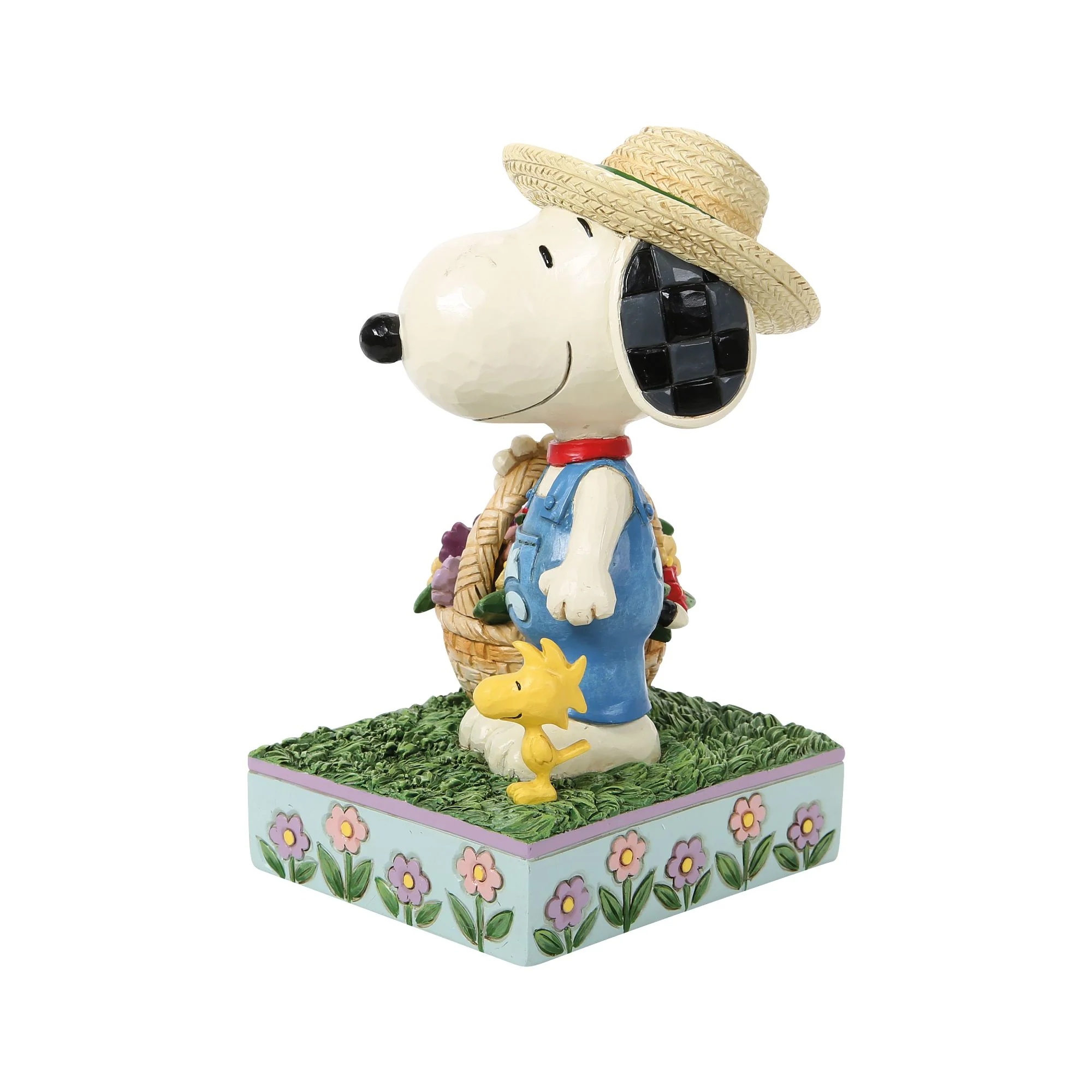 Snoopy Flower Basket Figurine -"Petals of Joy" - Image 3