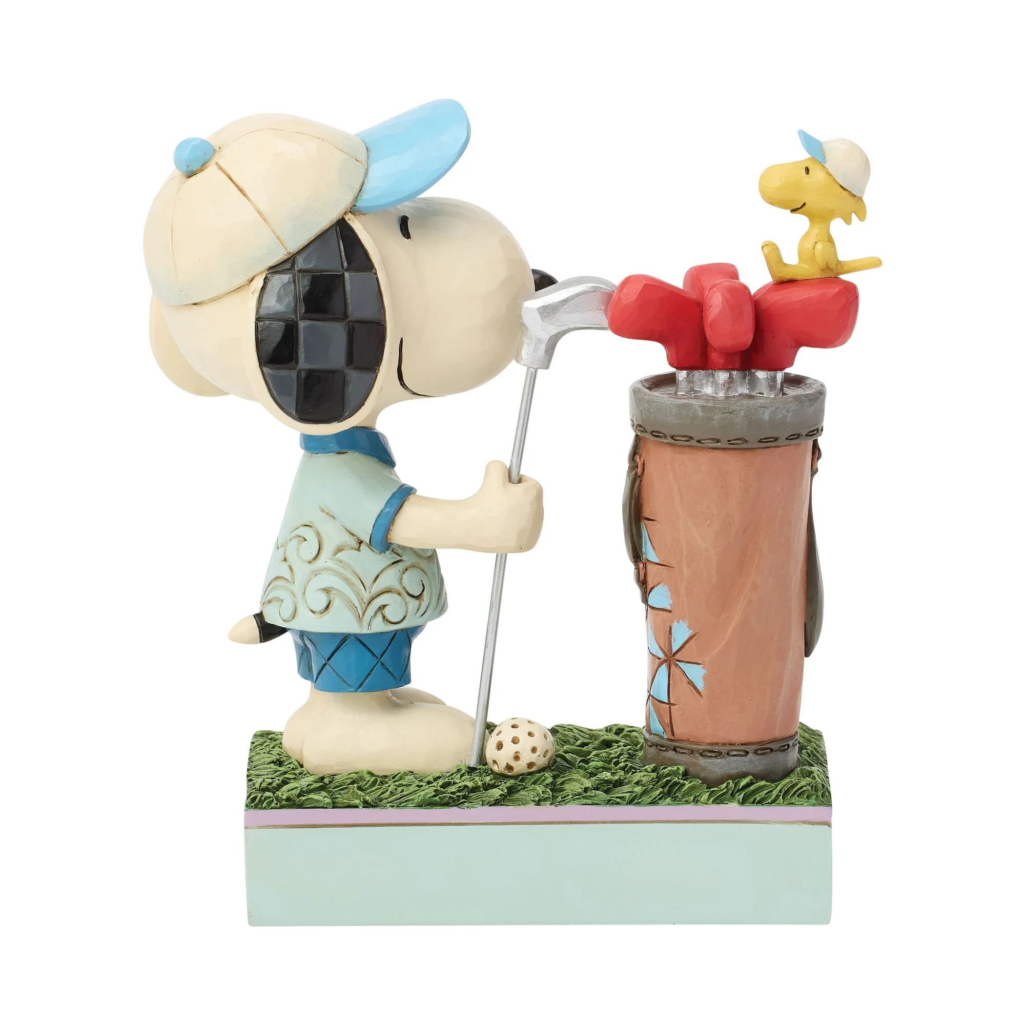 Snoopy Golfing Figurine - "Tee-rific!" - Image 4