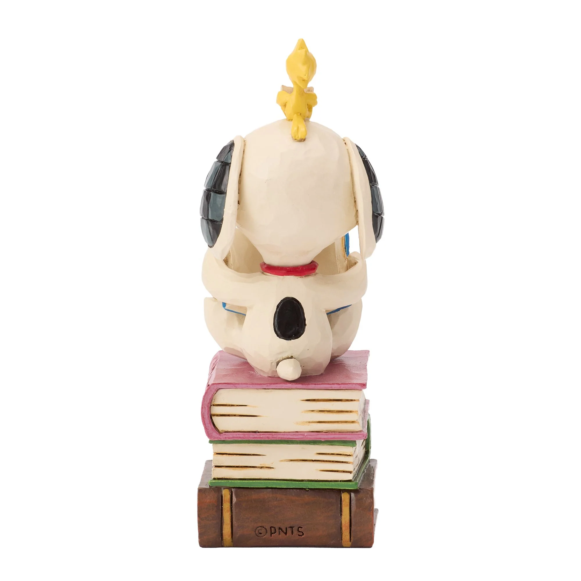 Snoopy Stacked Books Figurine - "My Week is Fully Booked!" - Image 5