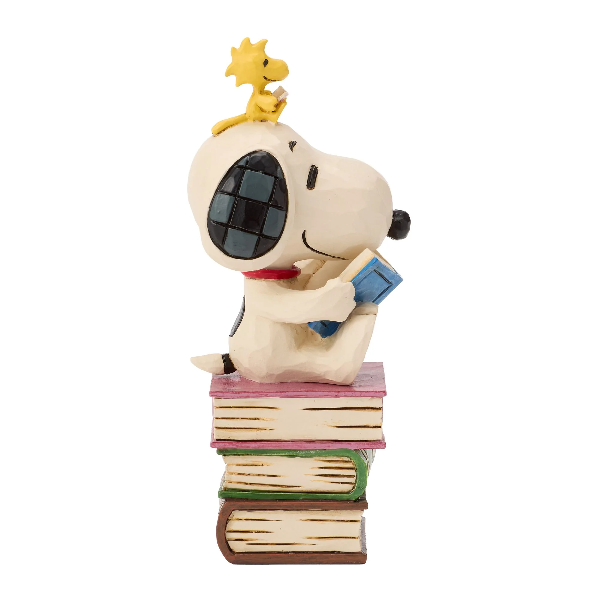 Snoopy Stacked Books Figurine - "My Week is Fully Booked!" - Image 6