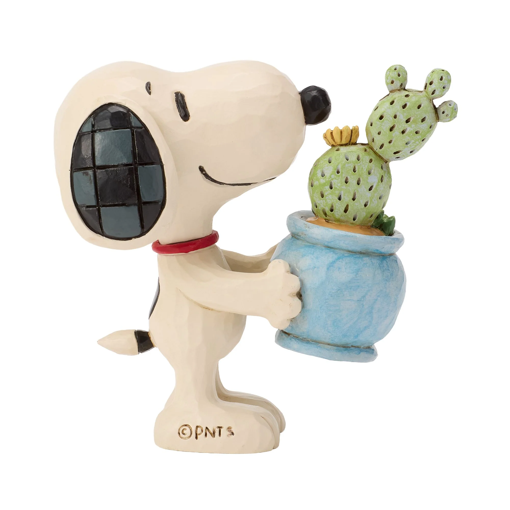 Snoopy With Plant Figurine - Image 5