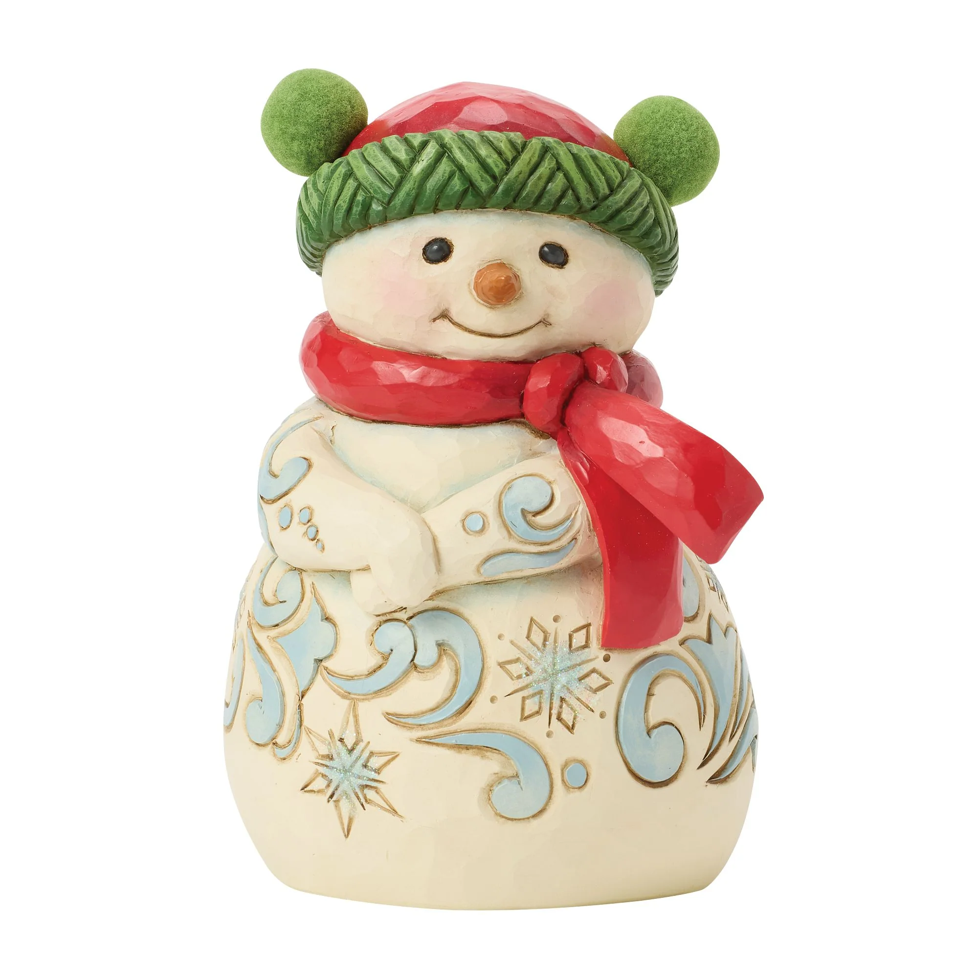 Snowman with Pom Pom Hat