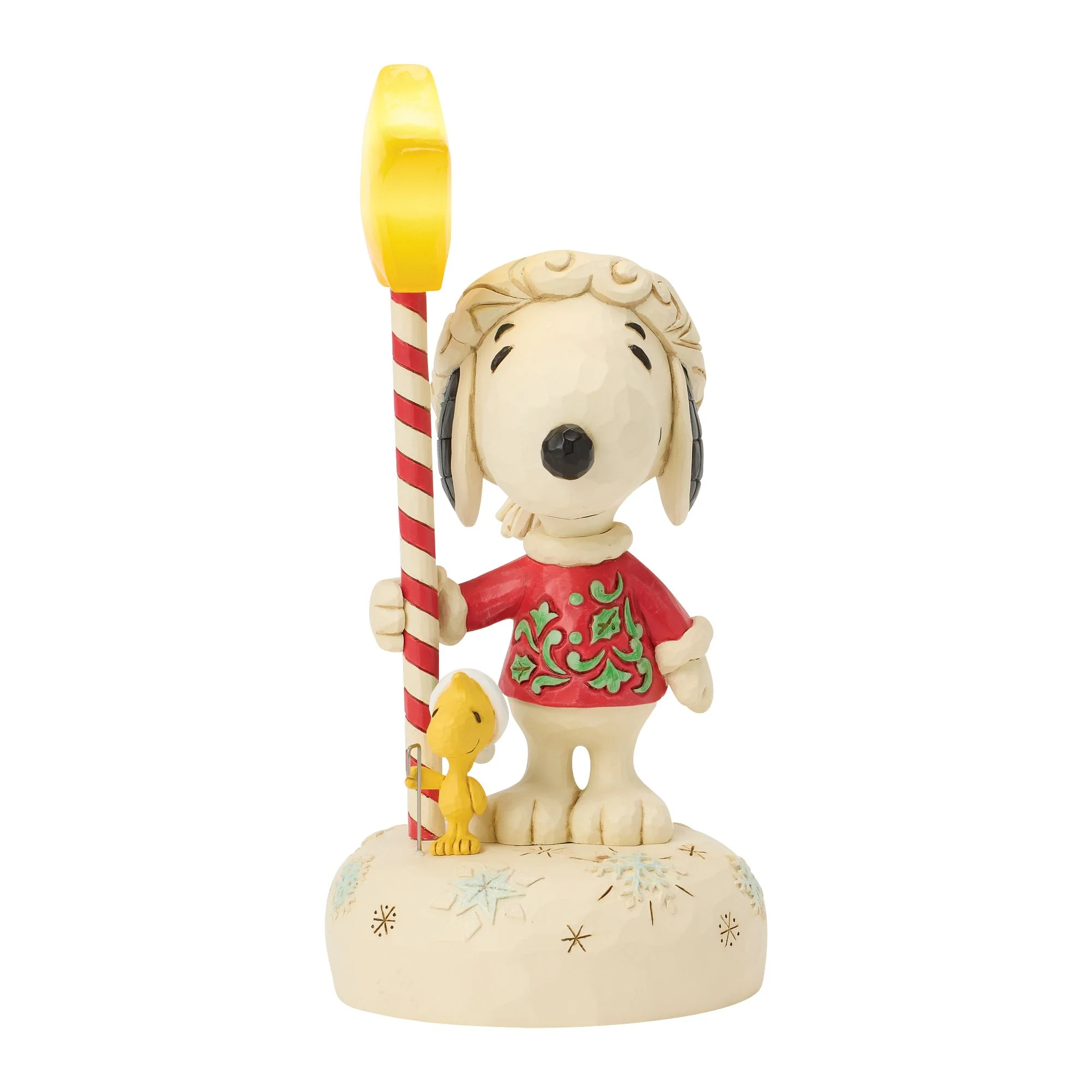 Snoopy with Light Up Star Staff Figurine - "Star Light, Star Bright"