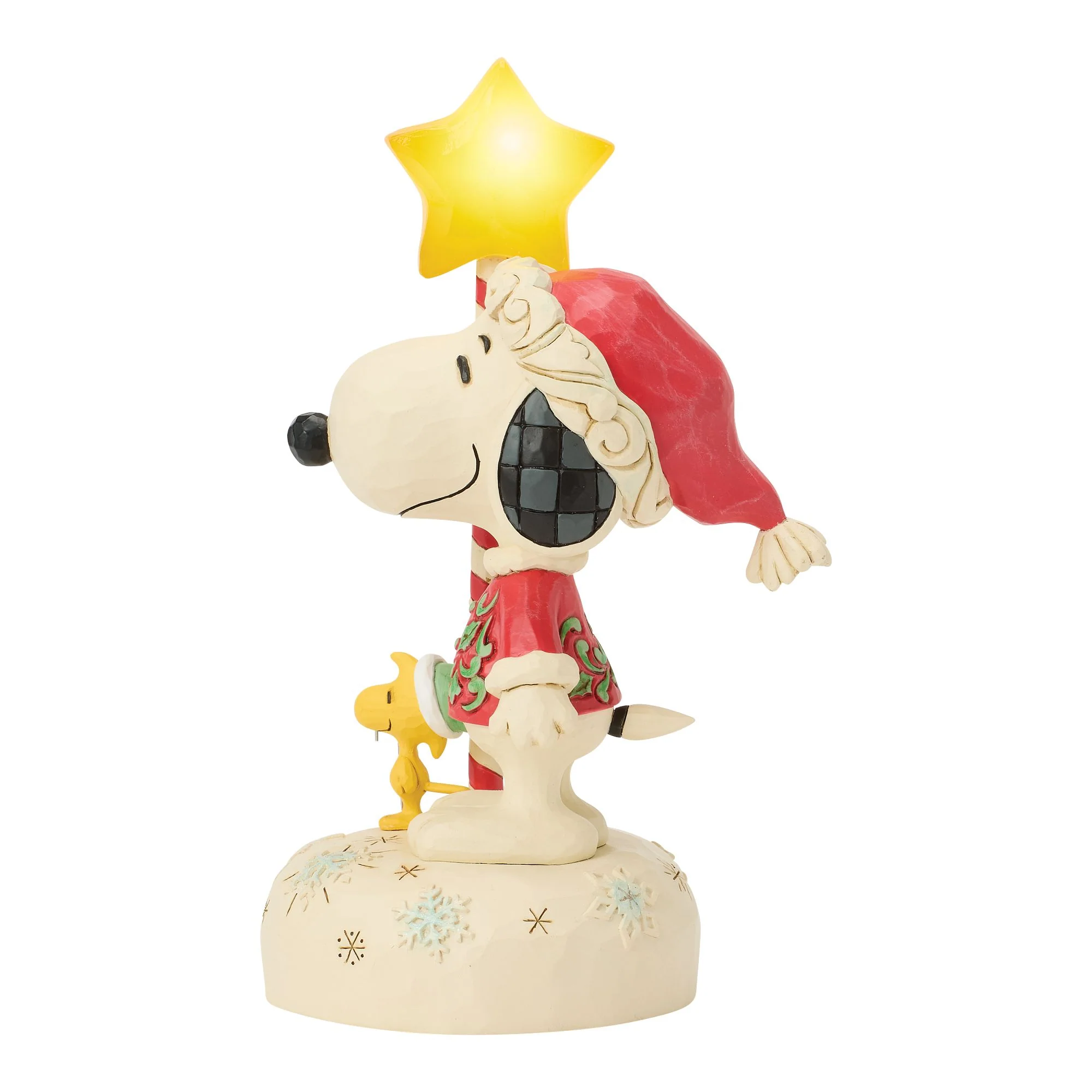 Snoopy with Light Up Star Staff Figurine - "Star Light, Star Bright" - Image 5