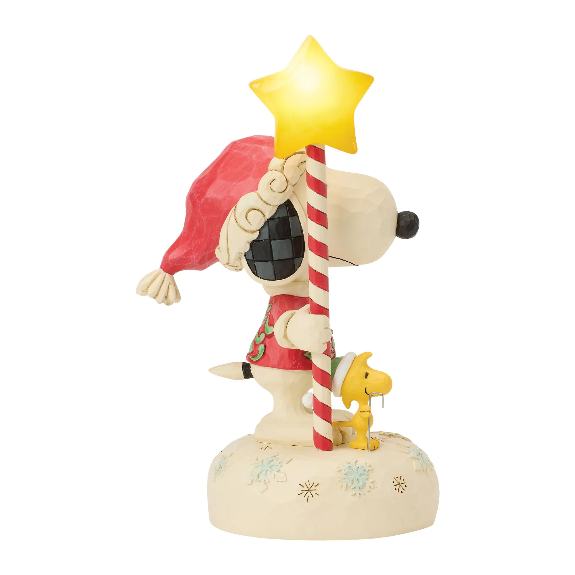 Snoopy with Light Up Star Staff Figurine - "Star Light, Star Bright" - Image 7