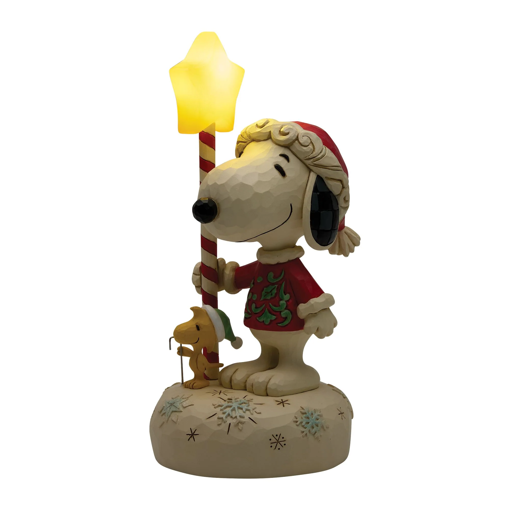 Snoopy with Light Up Star Staff Figurine - "Star Light, Star Bright" - Image 8