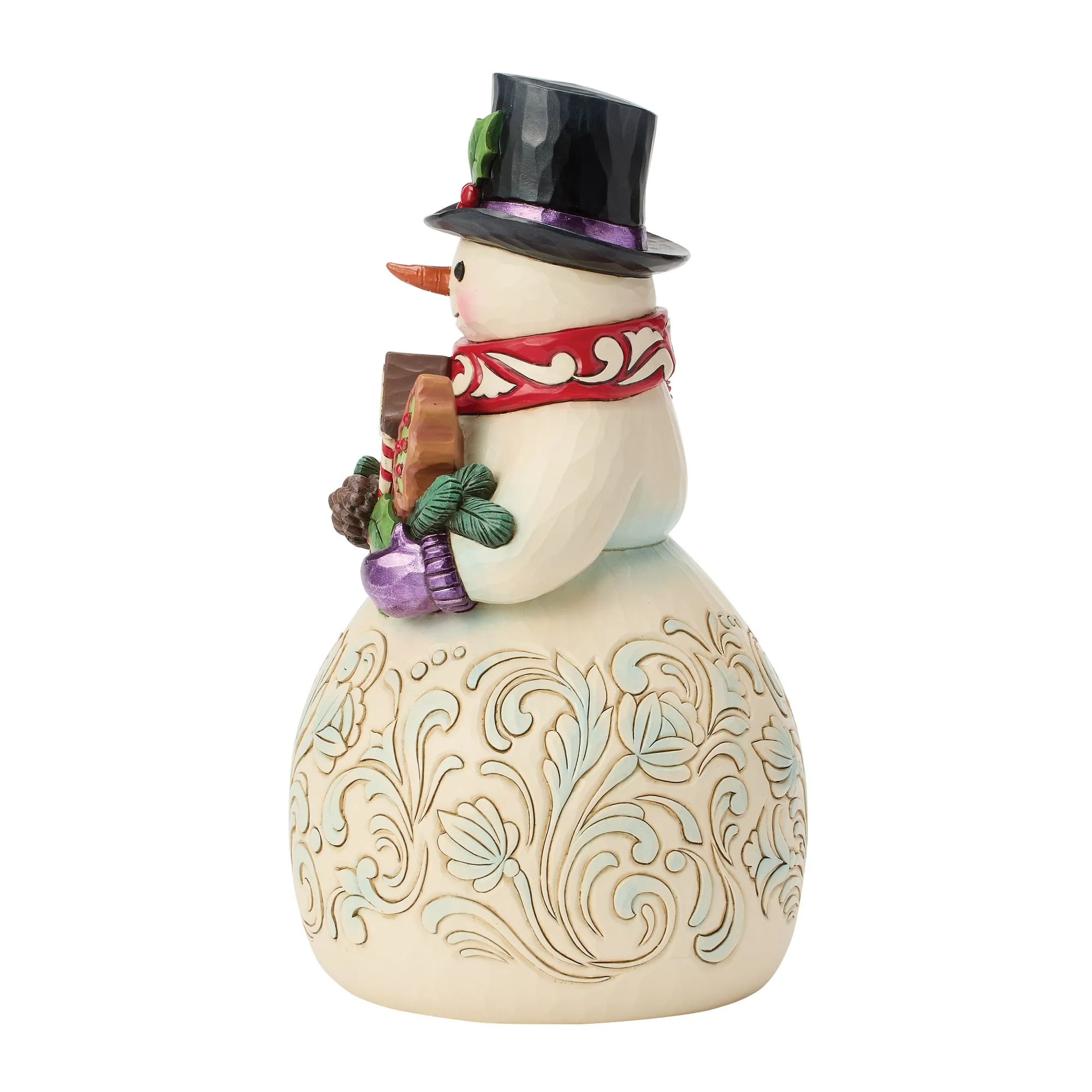 Snowman with Gingerbread Cookies Figurine - Sweet Bites - Image 2