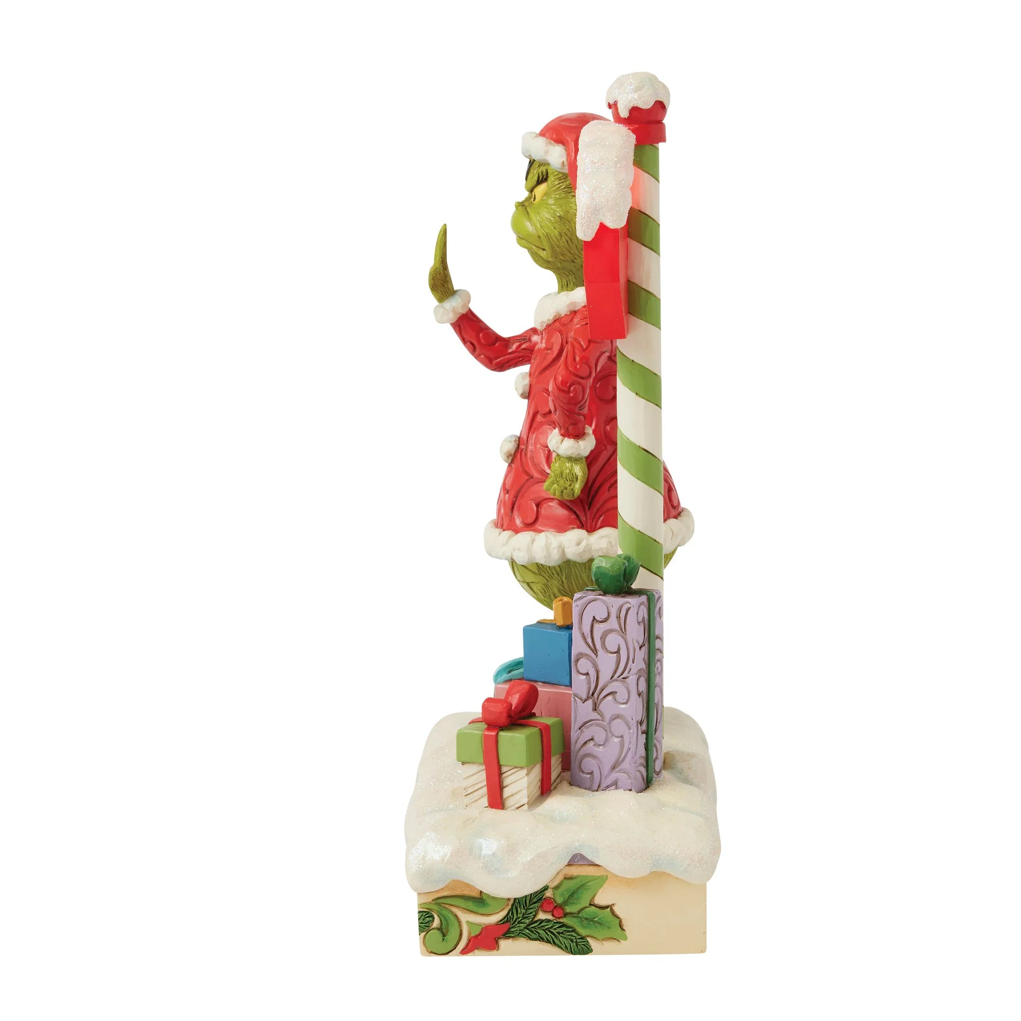 The Grinch with Flashing Stop Sign Figurine - Image 5