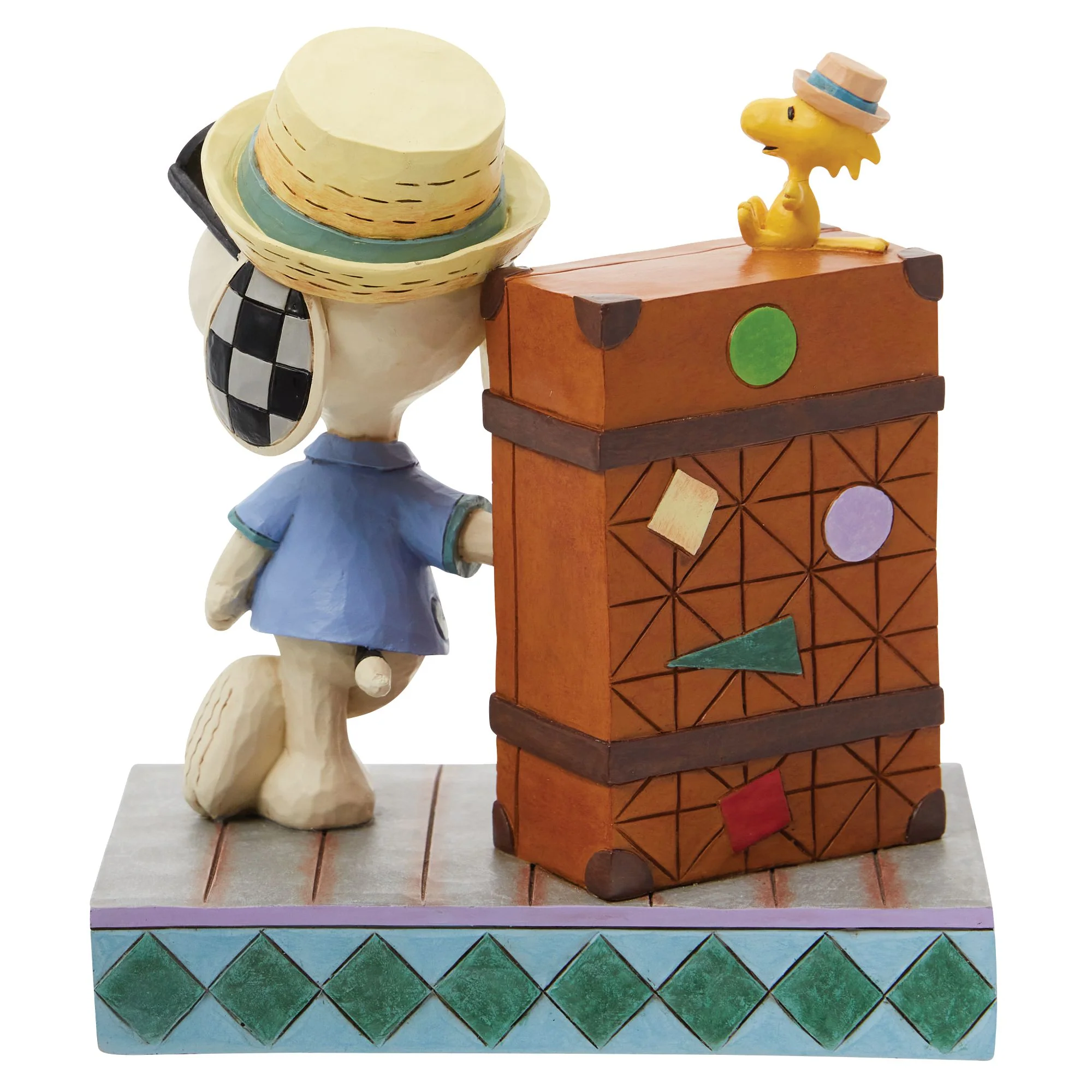 Travelling Pals (Snoopy & Woodstock Vacation Figurine) - Peanuts by Jim Shore - Image 2