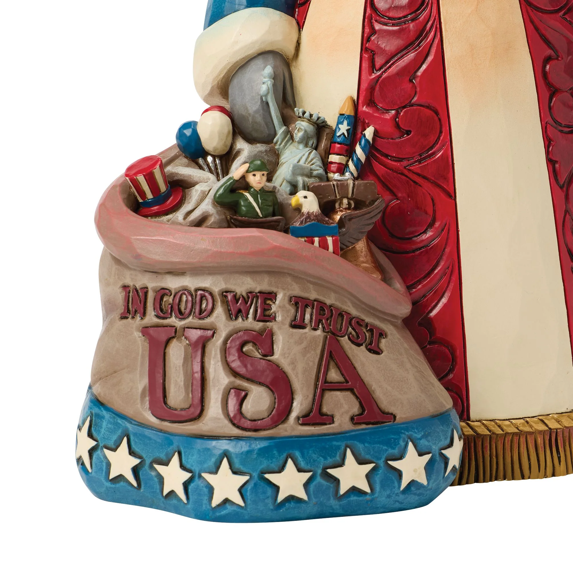 Santa with USA Flag - American Tradition - Image 6